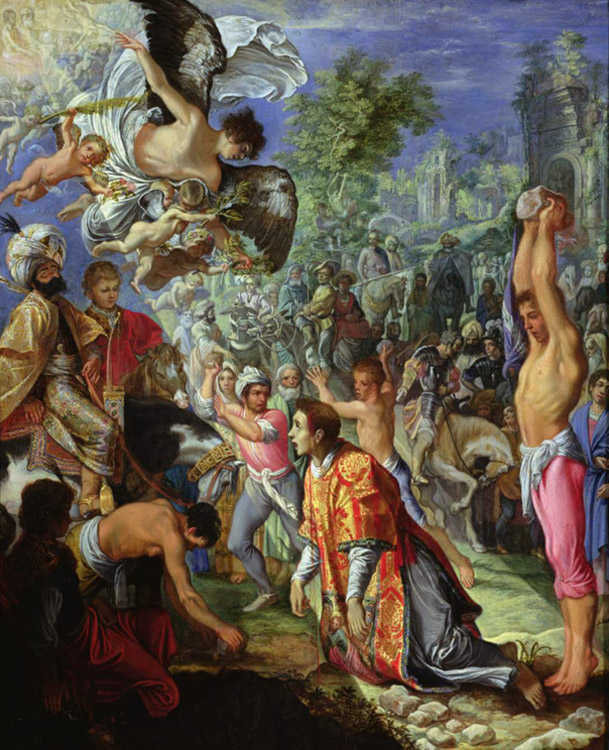 Adam  Elsheimer The Stoning of Saint Stephen (nn03)